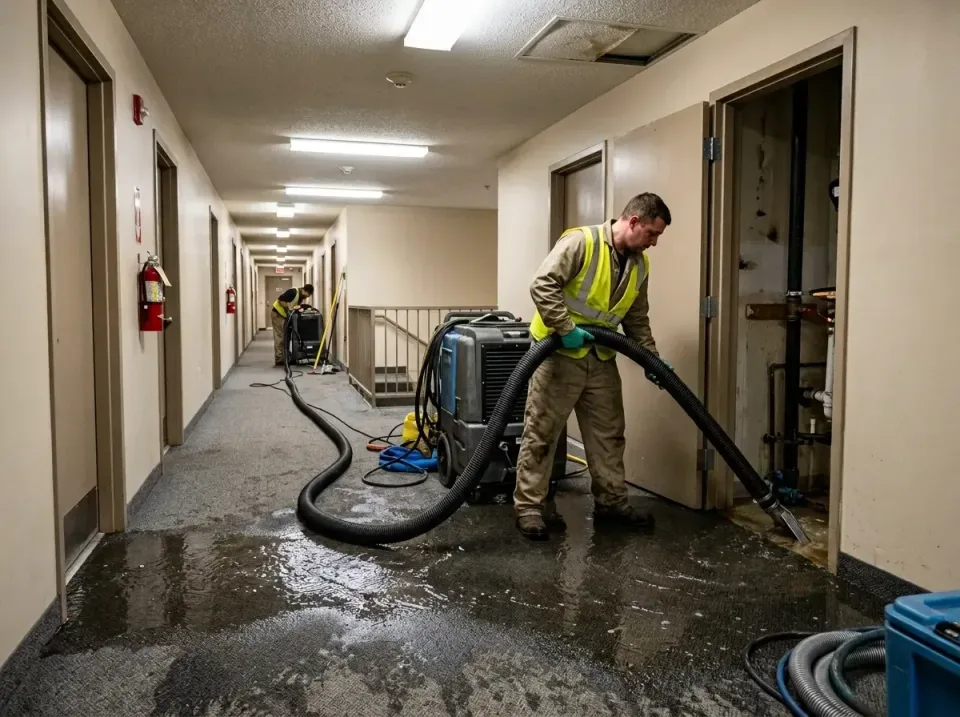 multi-unit-apartment-hallway-f-005 — frequently asked questions, Emergency Burst Pipe Water Extraction & Removal in Garden C…
